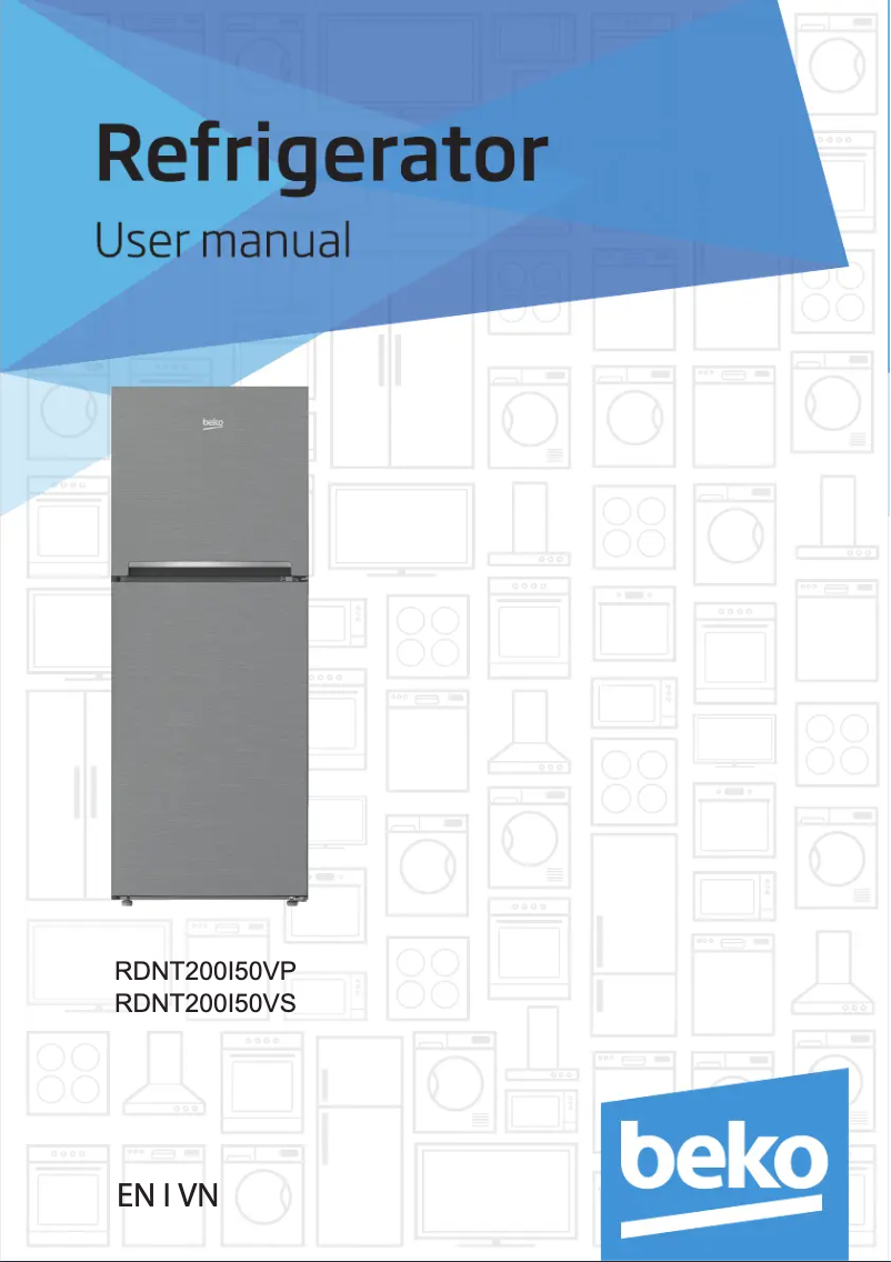 Image de la première page du manuel de l'appareil RDNT200I50VS