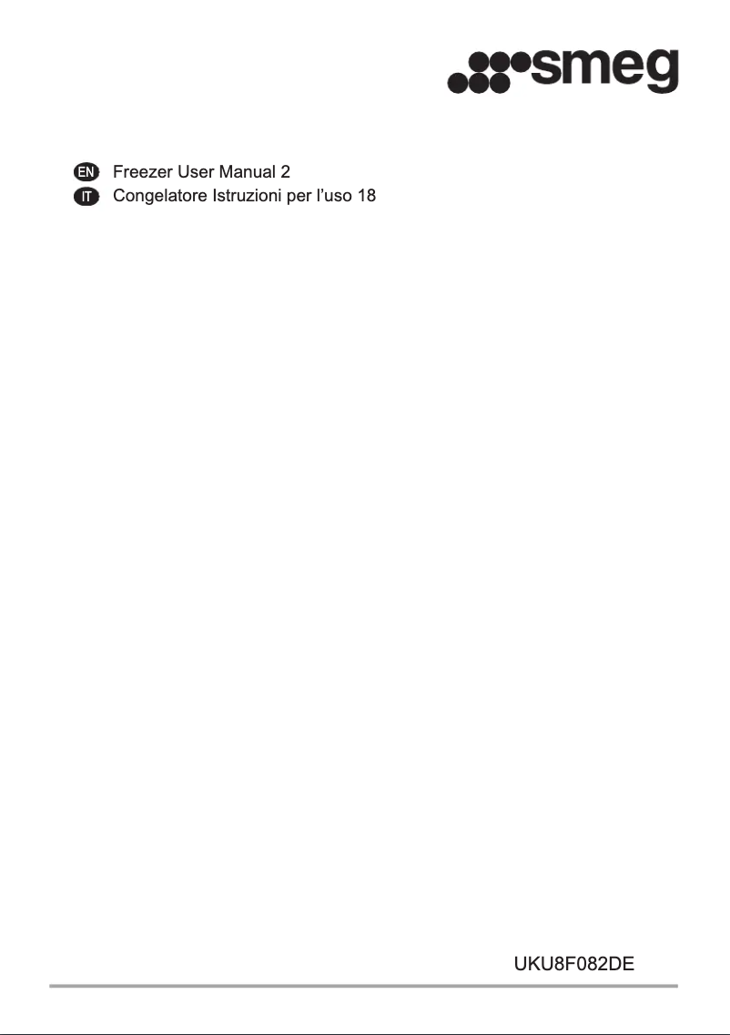 Page 1 de la notice Mode d'emploi Smeg UKU8F082DE