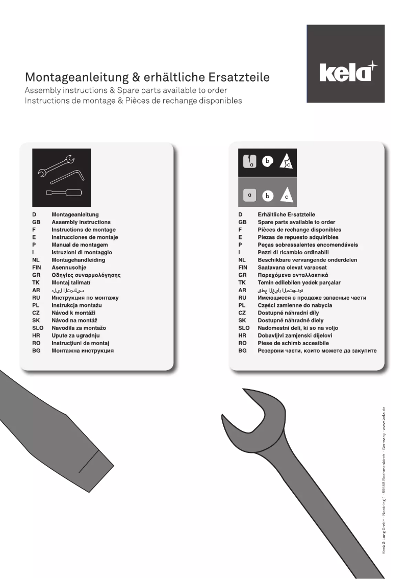 Image de la première page du manuel de l'appareil Lucido 22699