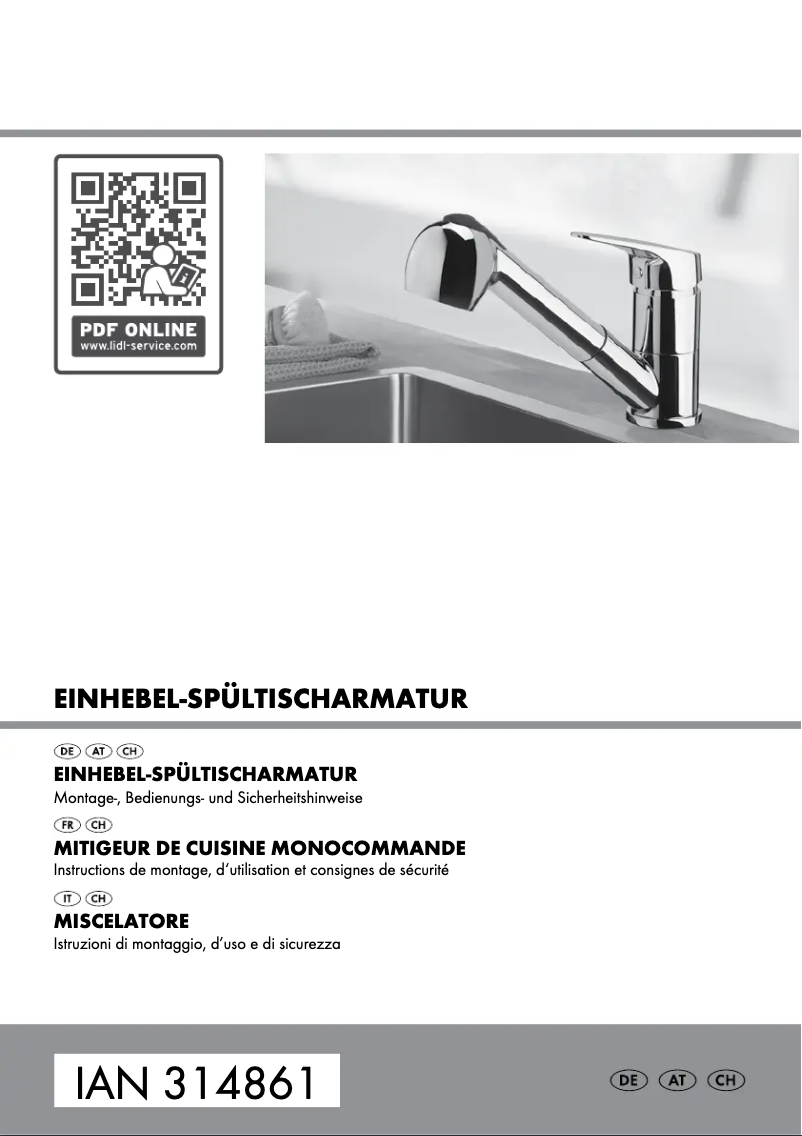 Page 1 de la notice Manuel utilisateur Miomare IAN 314861