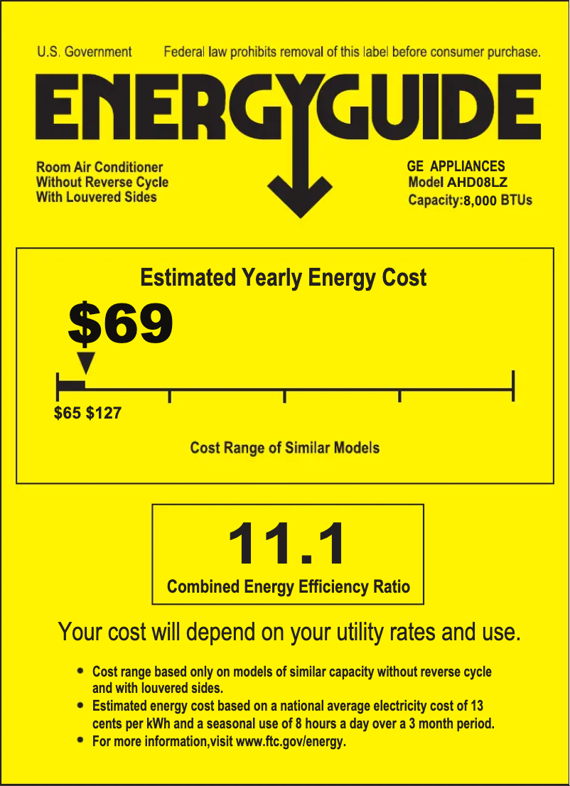 Image de la première page du manuel de l'appareil AHD08LZ