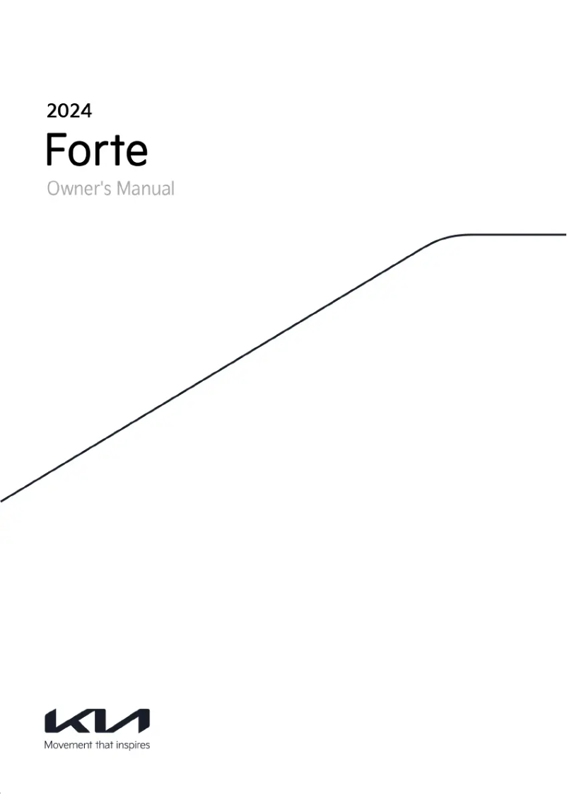 Image de la première page du manuel de l'appareil Forte (2024)
