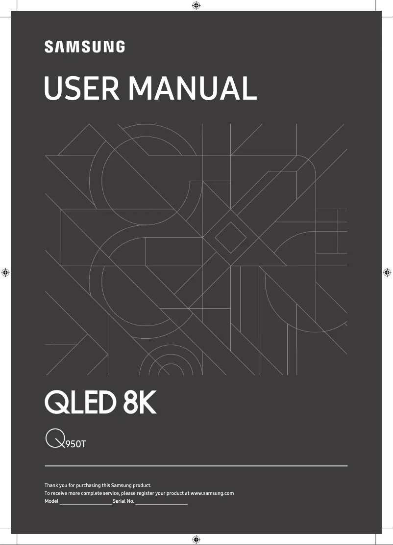 Page n°1 - Manuel utilisateur Samsung GQ65Q950TST