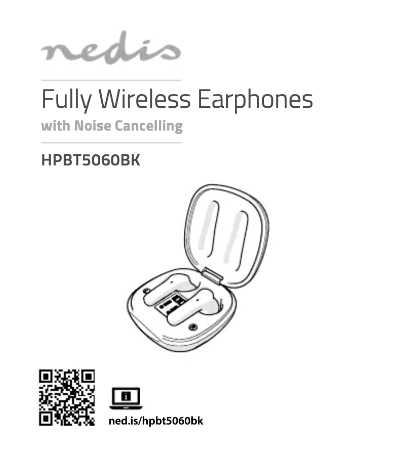 Image de la première page du manuel de l'appareil HPBT5060BK