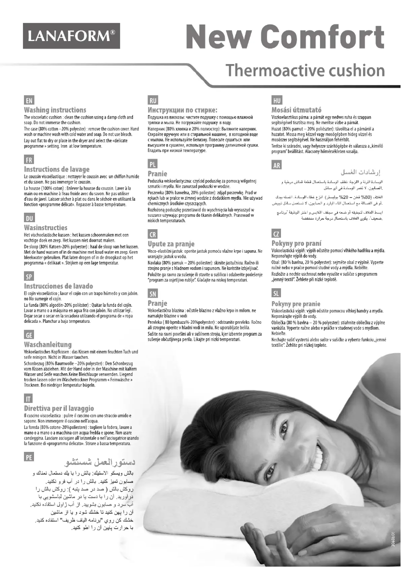 Page 1 of the manual User Manual Lanaform New Comfort