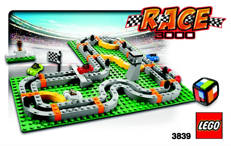 Page 1 de la notice Manuel utilisateur Lego Games 3839