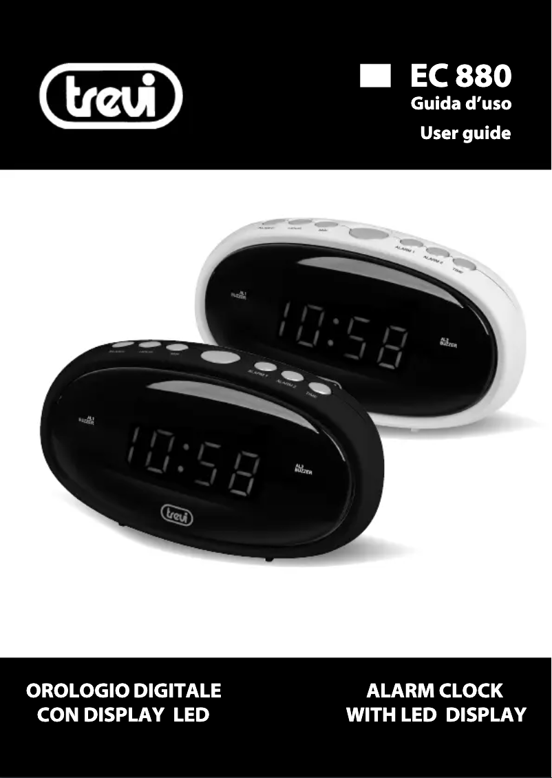 Image de la première page du manuel de l'appareil EC 880