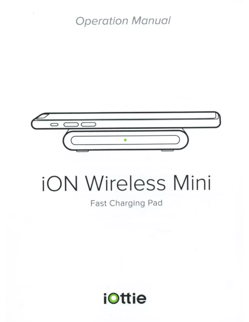 Page n°1 - Manuel utilisateur iOttie iON Wireless Mini