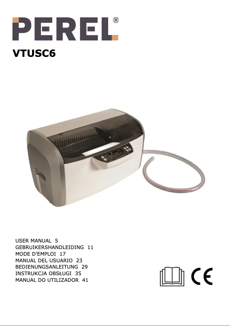 Image de la première page du manuel de l'appareil VTUSC6
