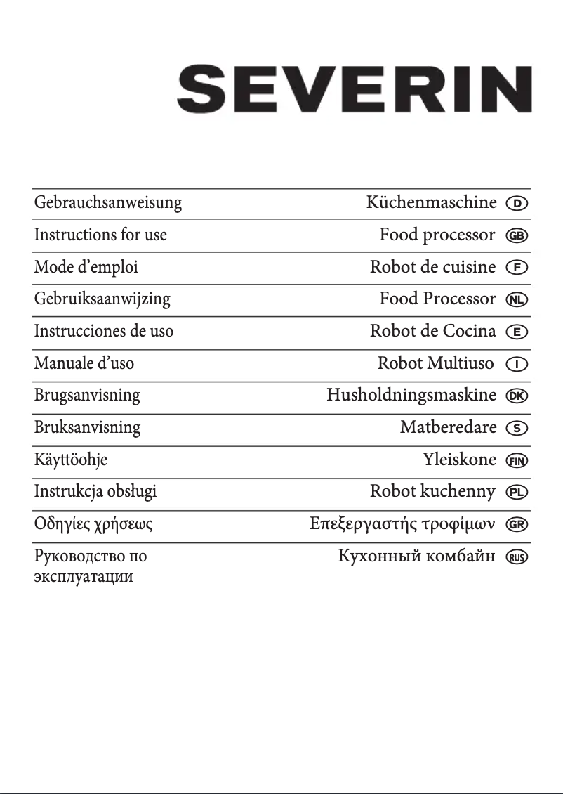 Image de la première page du manuel de l'appareil KM 3908