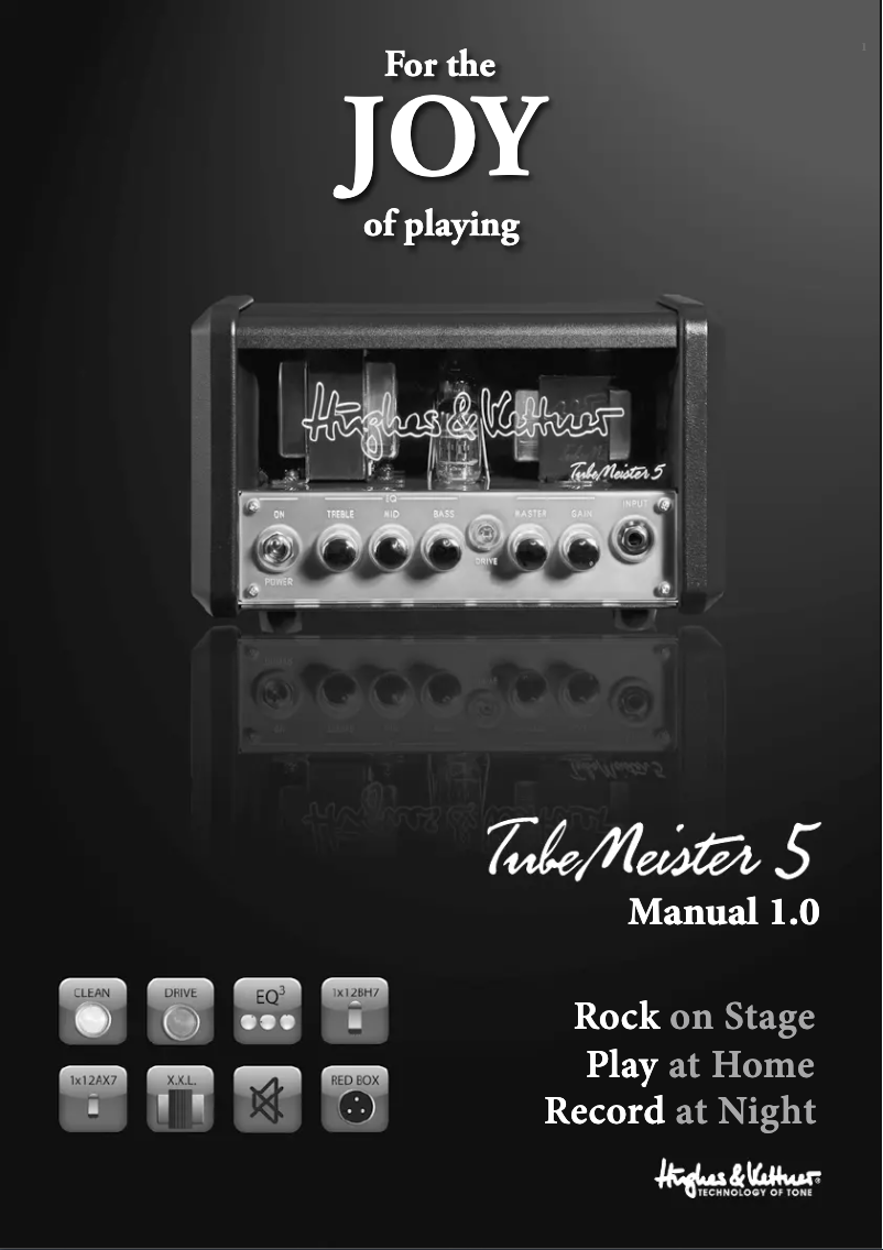 Page 1 de la notice Manuel utilisateur Hughes & Kettner TM5H