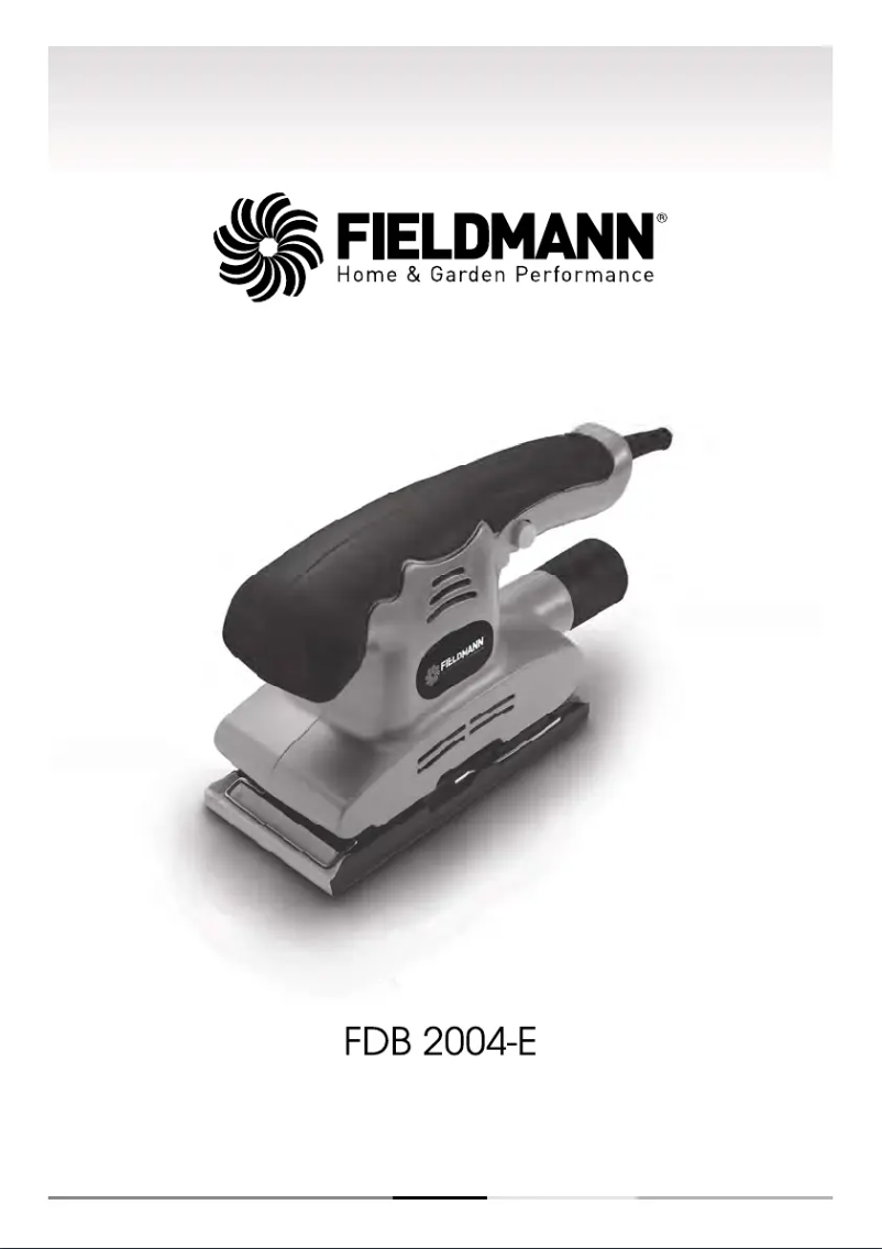 Image de la première page du manuel de l'appareil FDB 2004-E