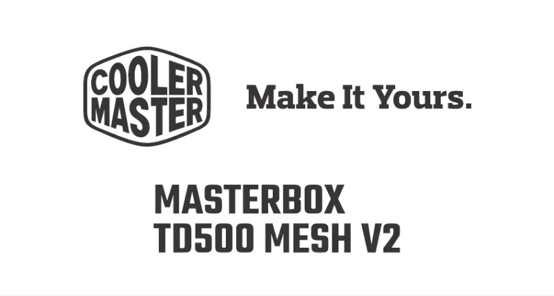 Page 1 de la notice Manuel utilisateur Cooler Master MasterBox TD500 Mesh V2