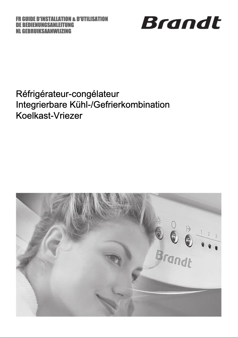 Page 1 de la notice Manuel utilisateur Brandt CA2952E