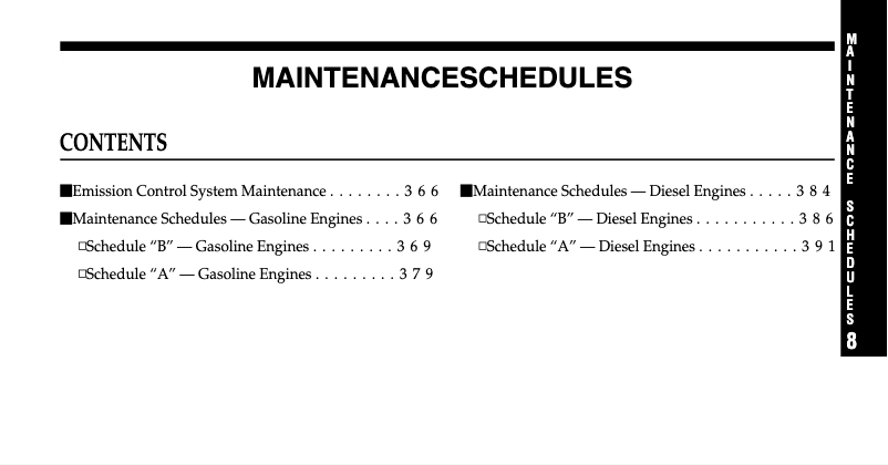 Page 1 de la notice Manuel d'utilisation et d'entretien Jeep Liberty (2006)