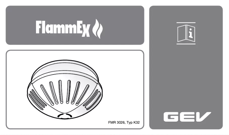 Image de la première page du manuel de l'appareil FMR 3026