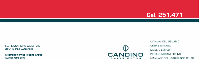 Page 1 de la notice Manuel utilisateur Candino C4355