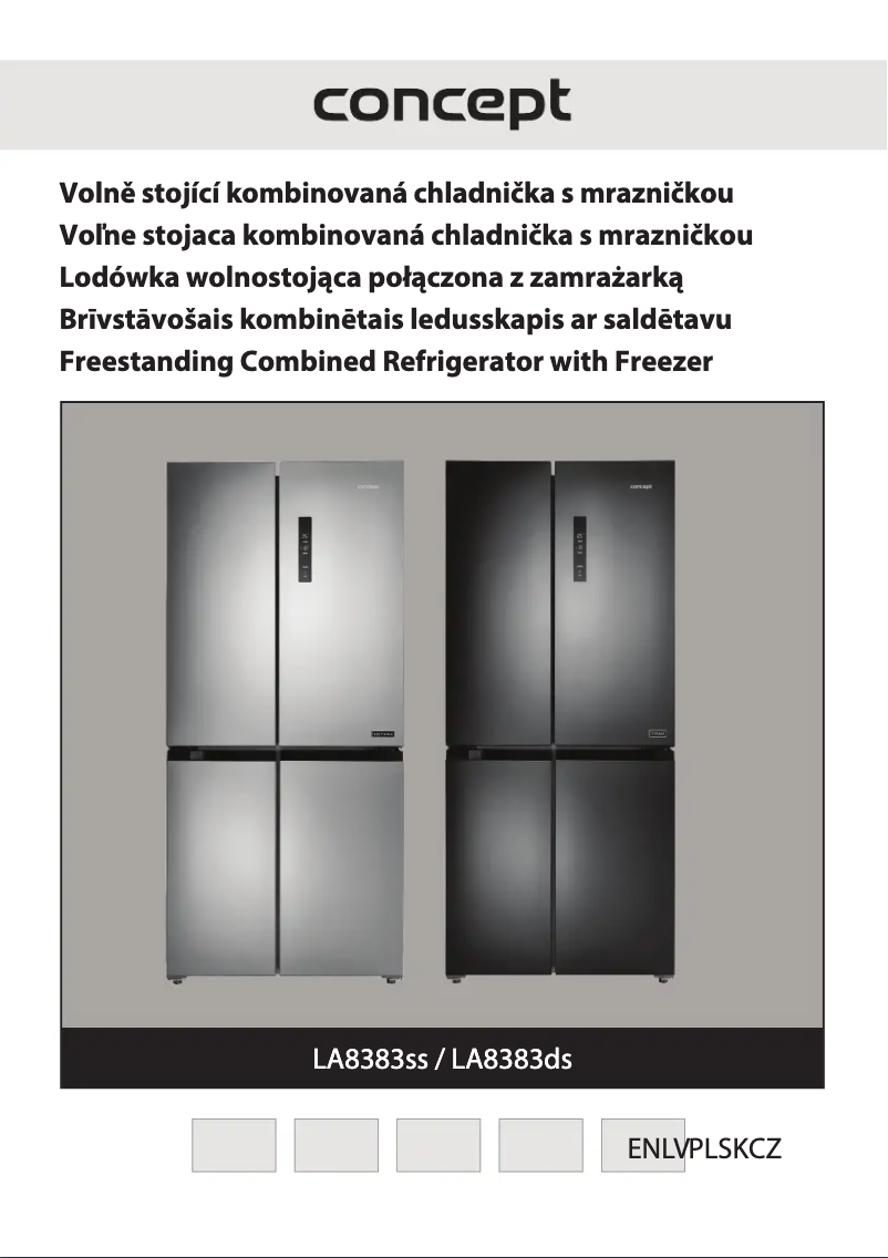 Image de la première page du manuel de l'appareil LA8383DS