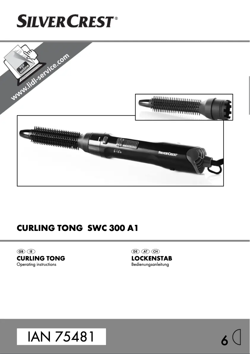 Page 1 de la notice Manuel utilisateur SilverCrest SWC 300 A1