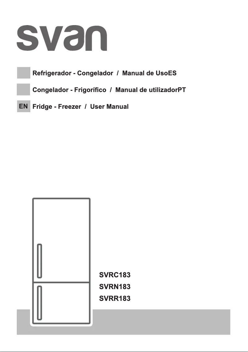 Image de la première page du manuel de l'appareil SVRN183