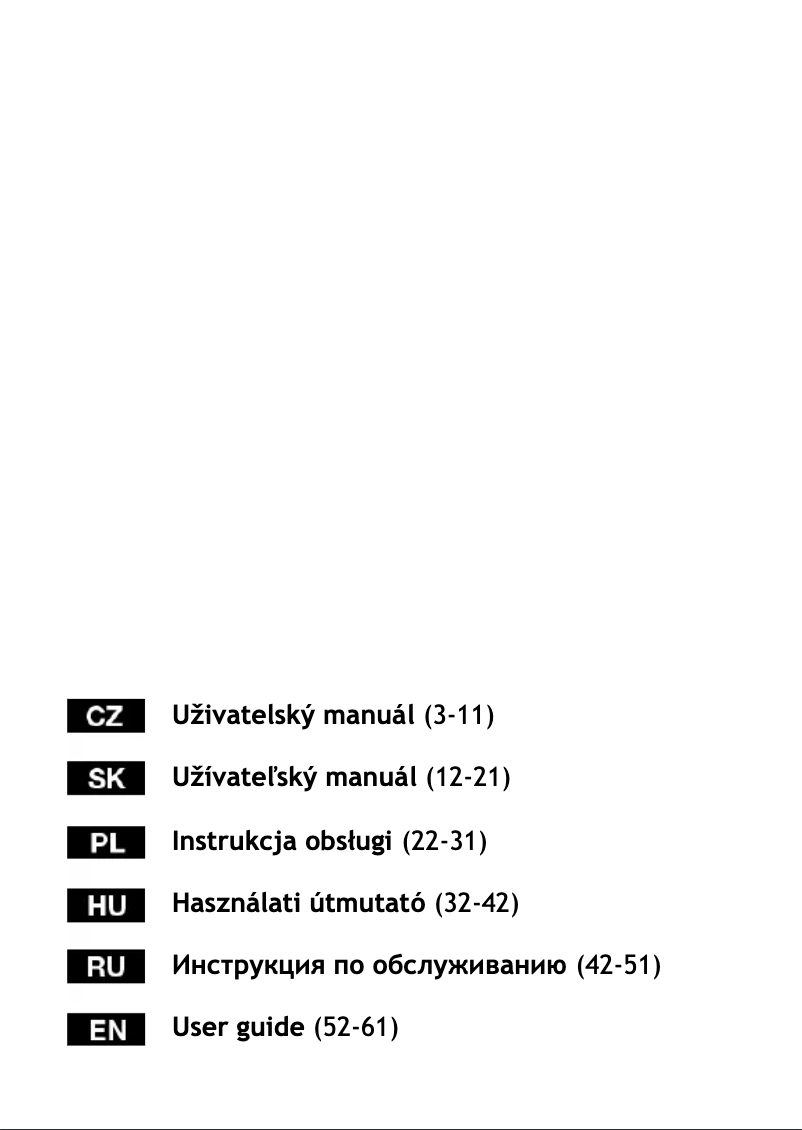 Image de la première page du manuel de l'appareil CarCam F140