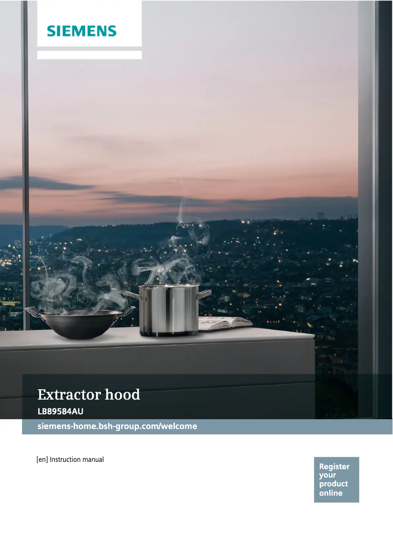 Image de la première page du manuel de l'appareil LB89584AU