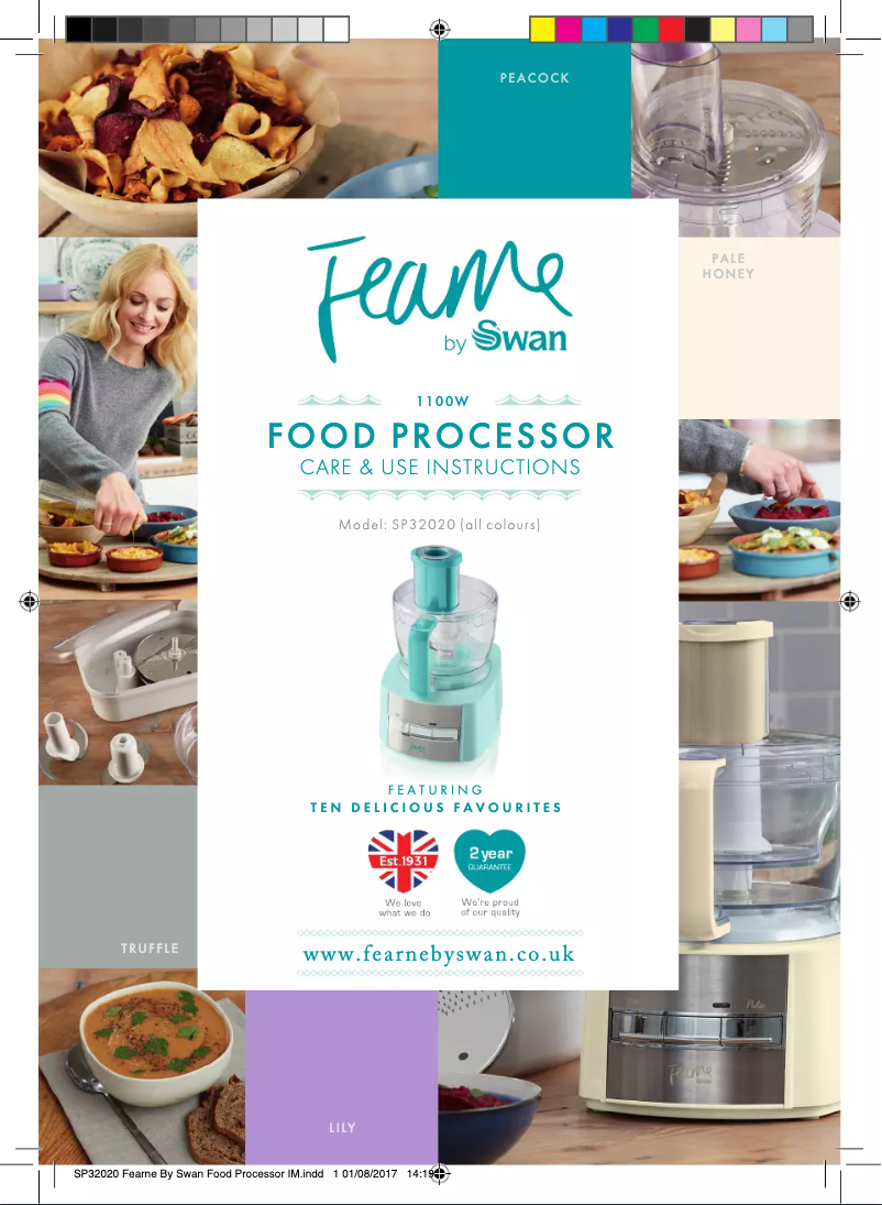 Page 1 de la notice Manuel utilisateur Swan SP32020HON