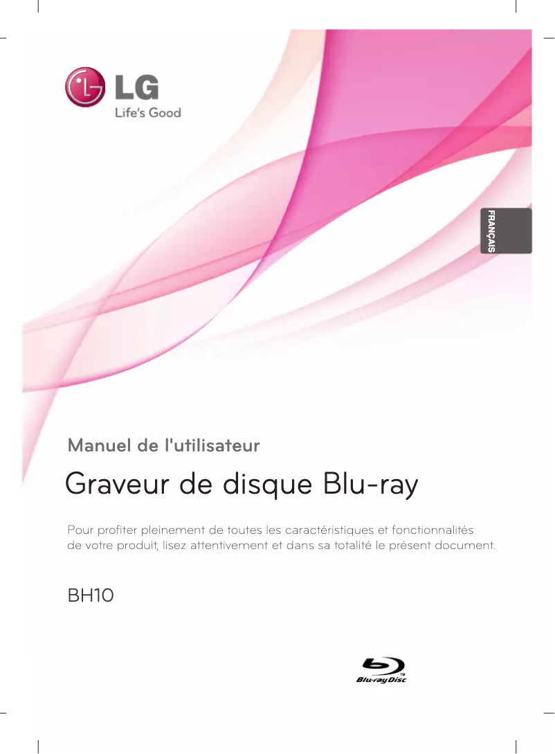 Page n°1 - Manuel utilisateur LG BH10LS38