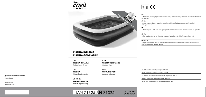 Page n°1 - Manuel utilisateur Crivit IAN 071325