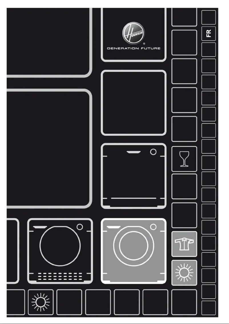 Page n°1 - Mode d'emploi Hoover WDWFL 4138AH-47