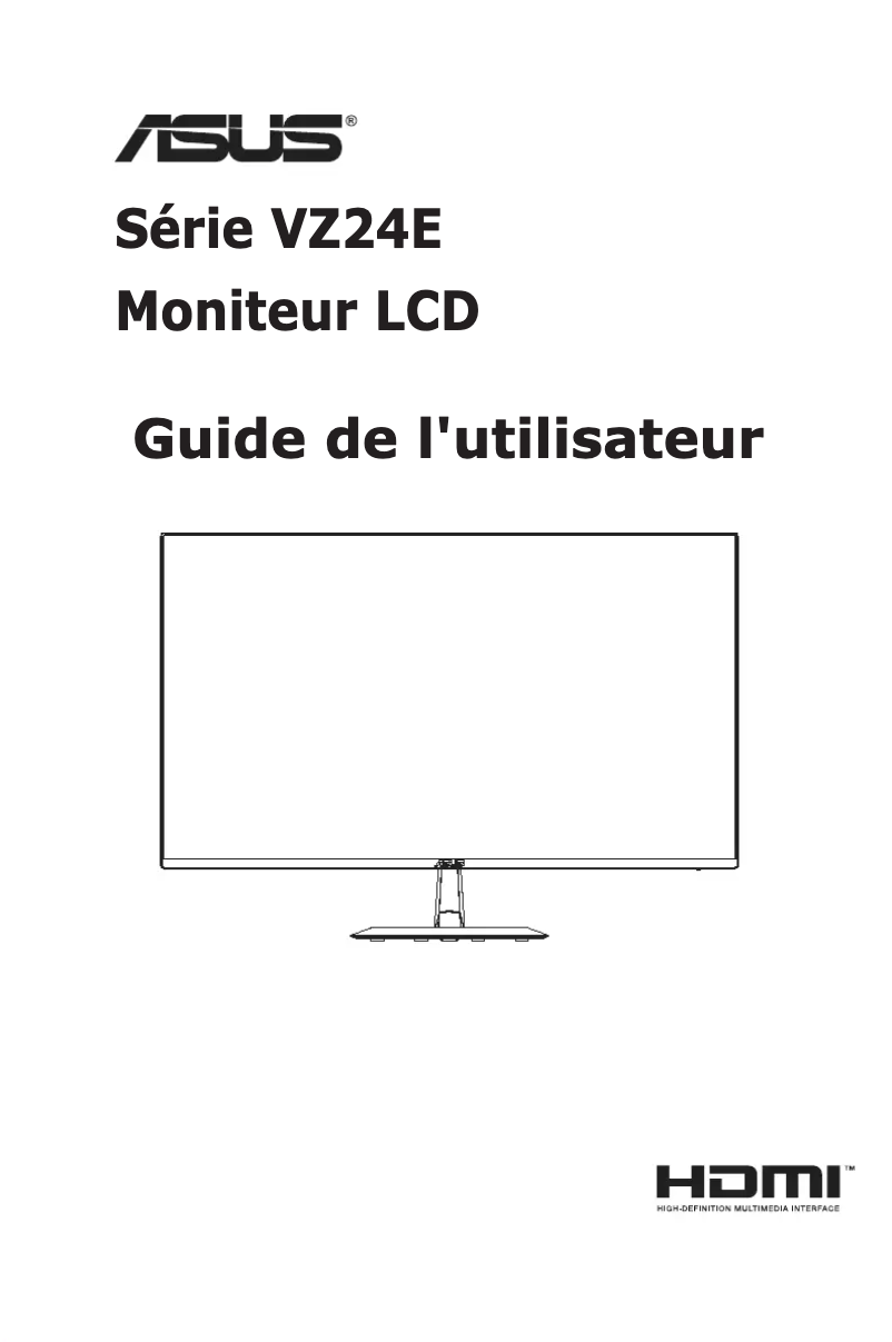 Image de la première page du manuel de l'appareil VZ24EHF
