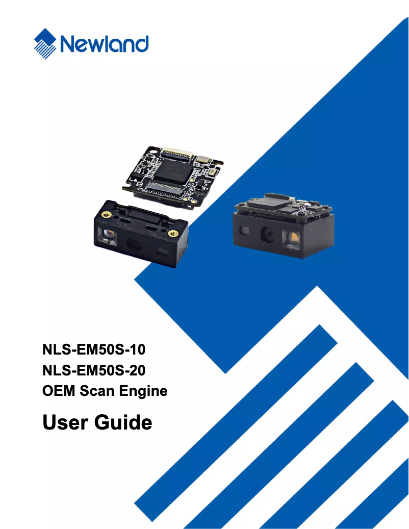 Imagen de la primera página del manual del dispositivo NLS-EM50S-20