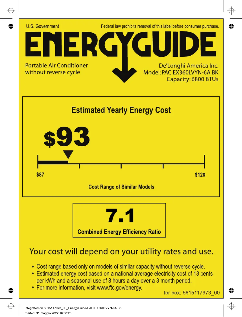 Image de la première page du manuel de l'appareil Pinguino Arctic Whisper PACEX360LVYN-6ABK