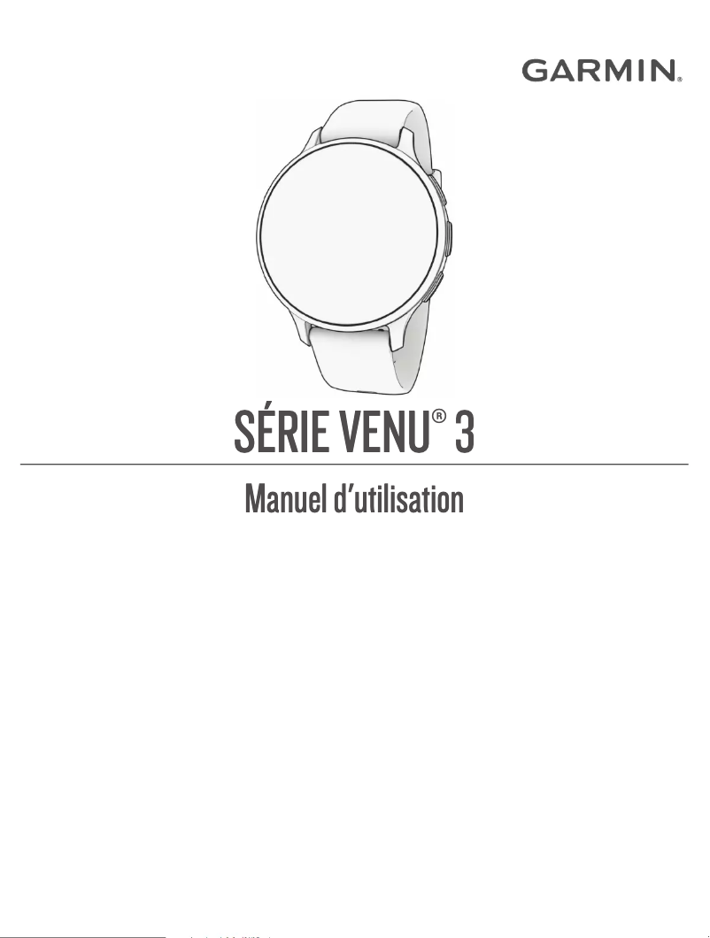 Página 1 del manual Manual de usuario Garmin Venu 3