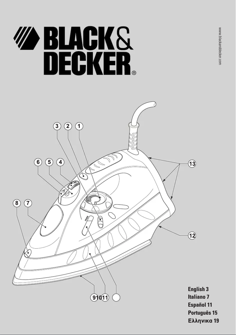 Page n°1 - Manuel utilisateur Black & Decker XT2020
