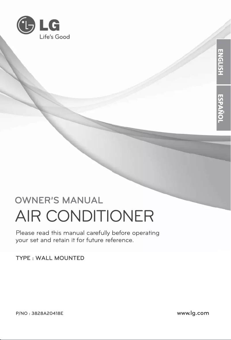 Page n°1 - Manuel utilisateur LG LSUH1863MM0
