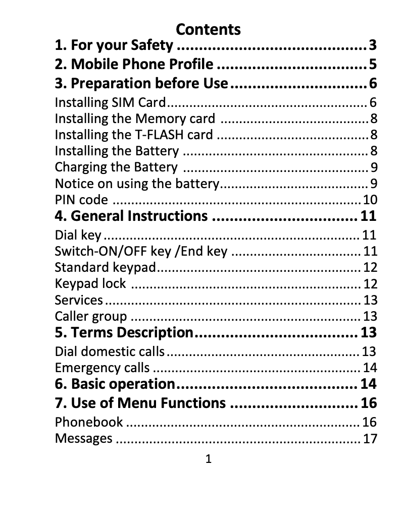 Page 1 de la notice Manuel utilisateur Micromax X235