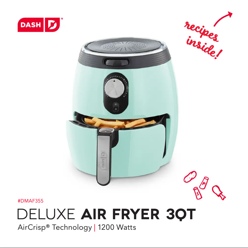 Image de la première page du manuel de l'appareil Deluxe DMAF355GBAQ02