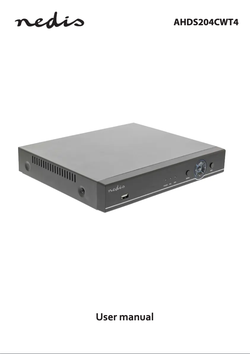 Página 1 del manual Manual de usuario Nedis AHDS204CWT4