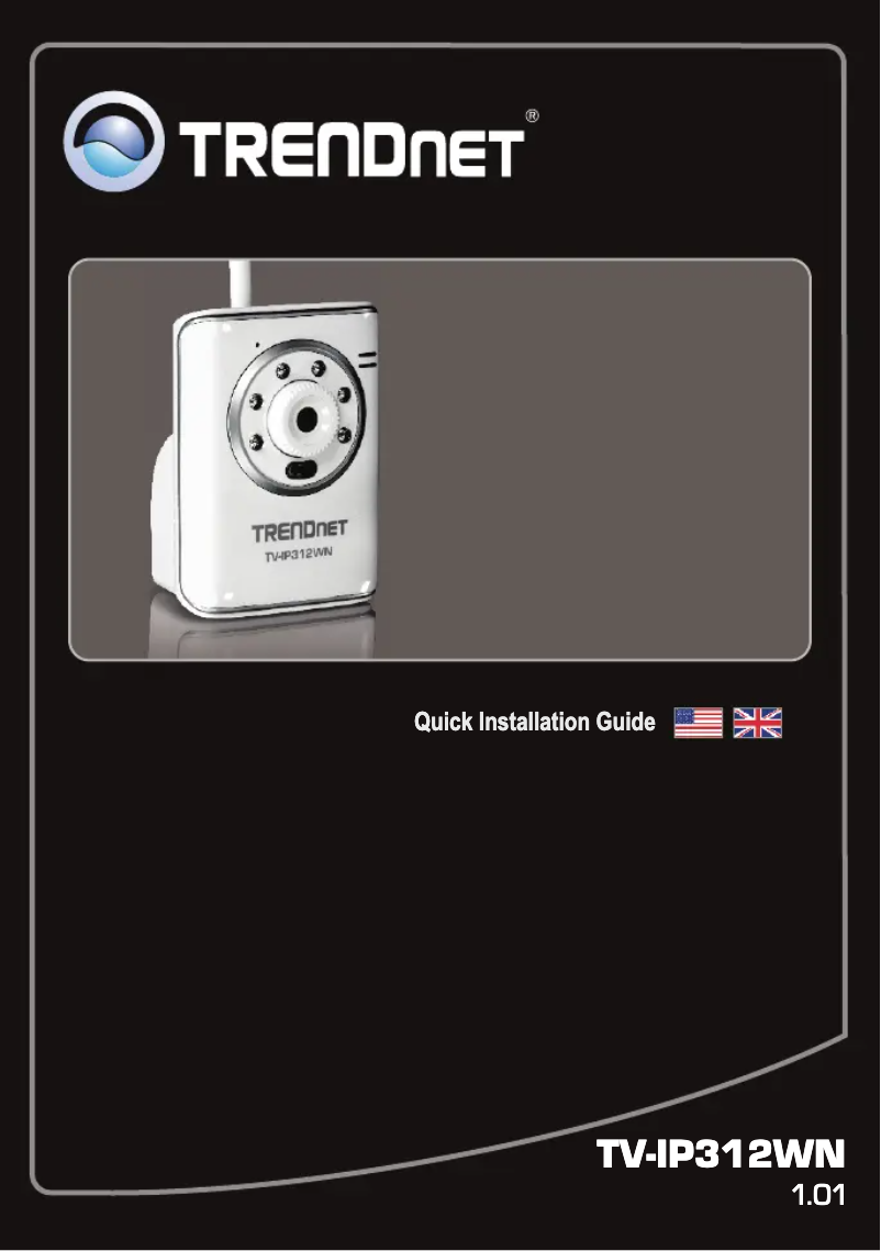Page n°1 - Manuel d'utilisation et d'entretien TRENDnet TVIP312WN