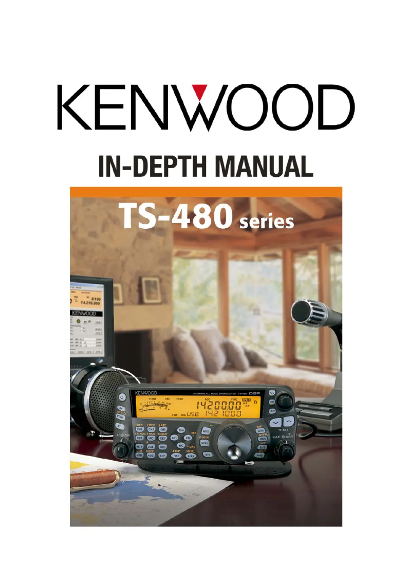 Page n°1 - Manuel utilisateur Kenwood TS-480HX