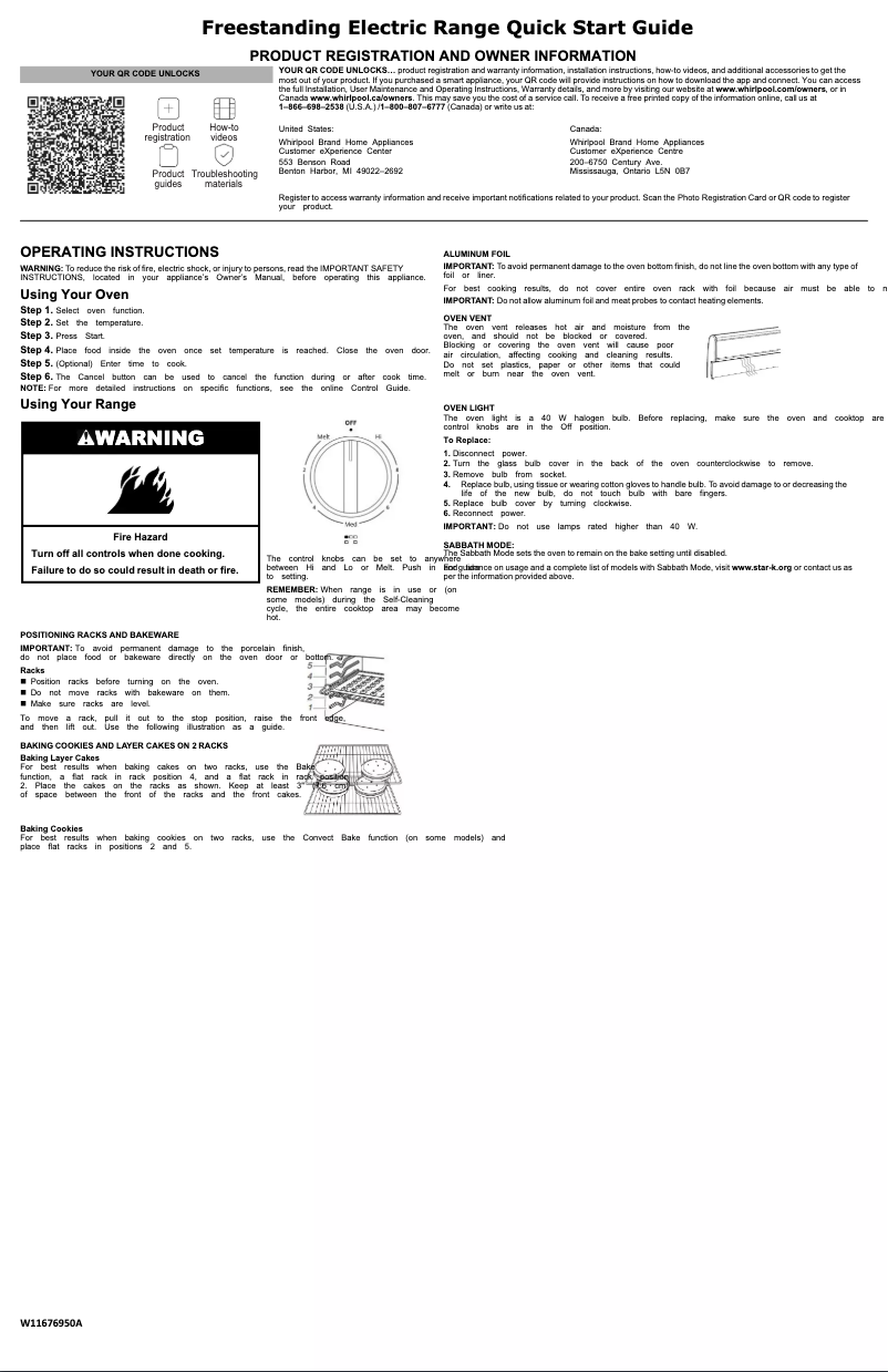 Imagen de la primera página del manual del dispositivo YWFC150M0JB