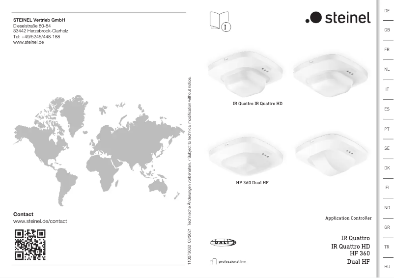 Page 1 de la notice Manuel utilisateur Steinel Dual HF