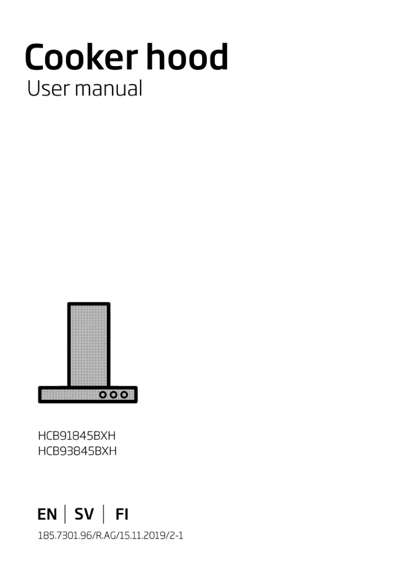 Page n°1 - Manuel utilisateur Beko HCB 91845 BXH