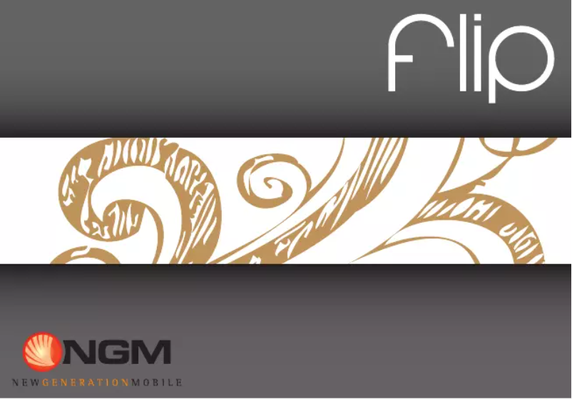 Page n°1 - Manuel utilisateur NGM Flip
