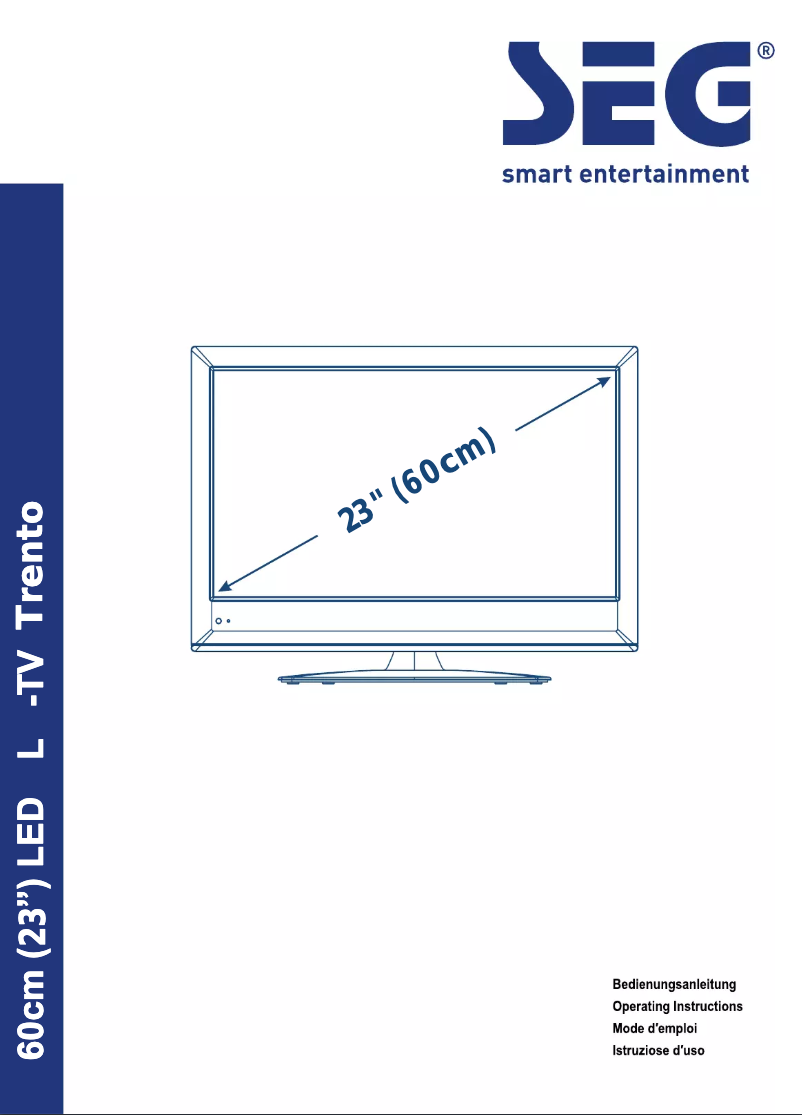 Image de la première page du manuel de l'appareil Trento