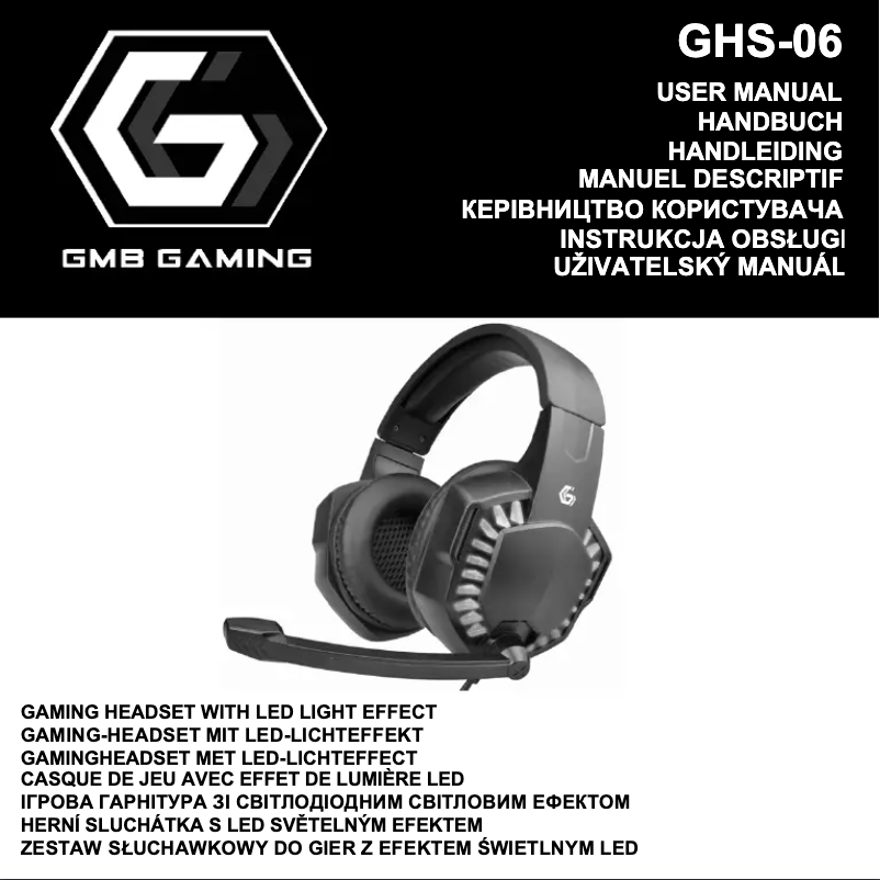 Image de la première page du manuel de l'appareil GHS-06