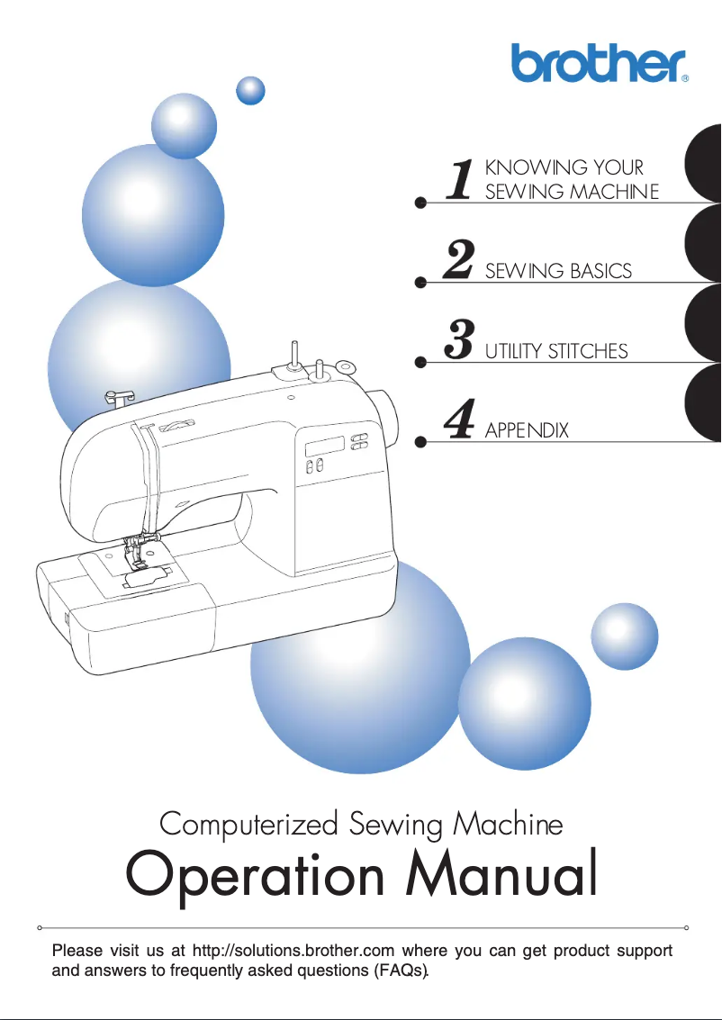 Page 1 de la notice Manuel utilisateur Brother MS-5