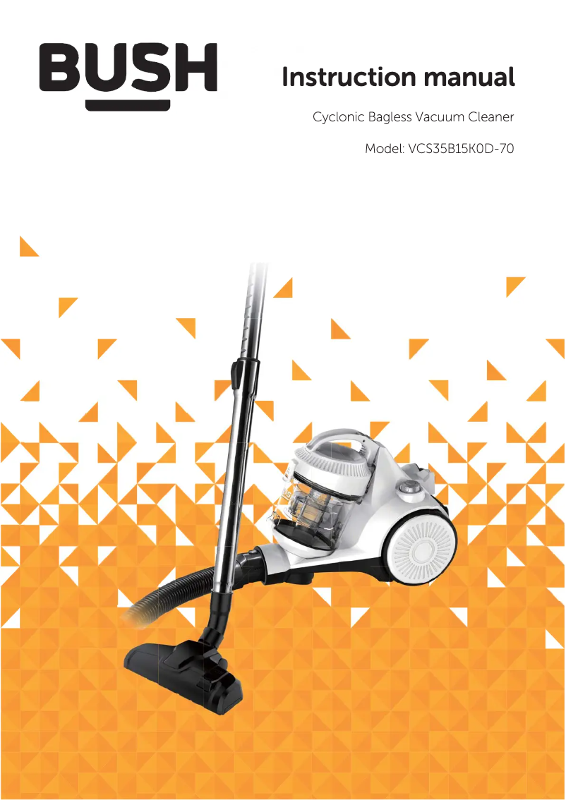 Page 1 de la notice Manuel utilisateur Bush VCS35B15K0D-70