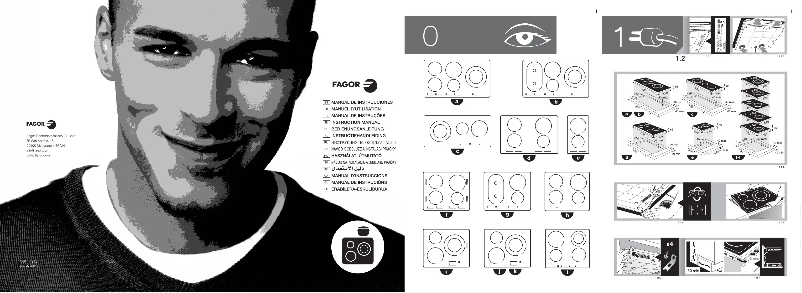 Page 1 de la notice Manuel utilisateur Fagor IF-800 S